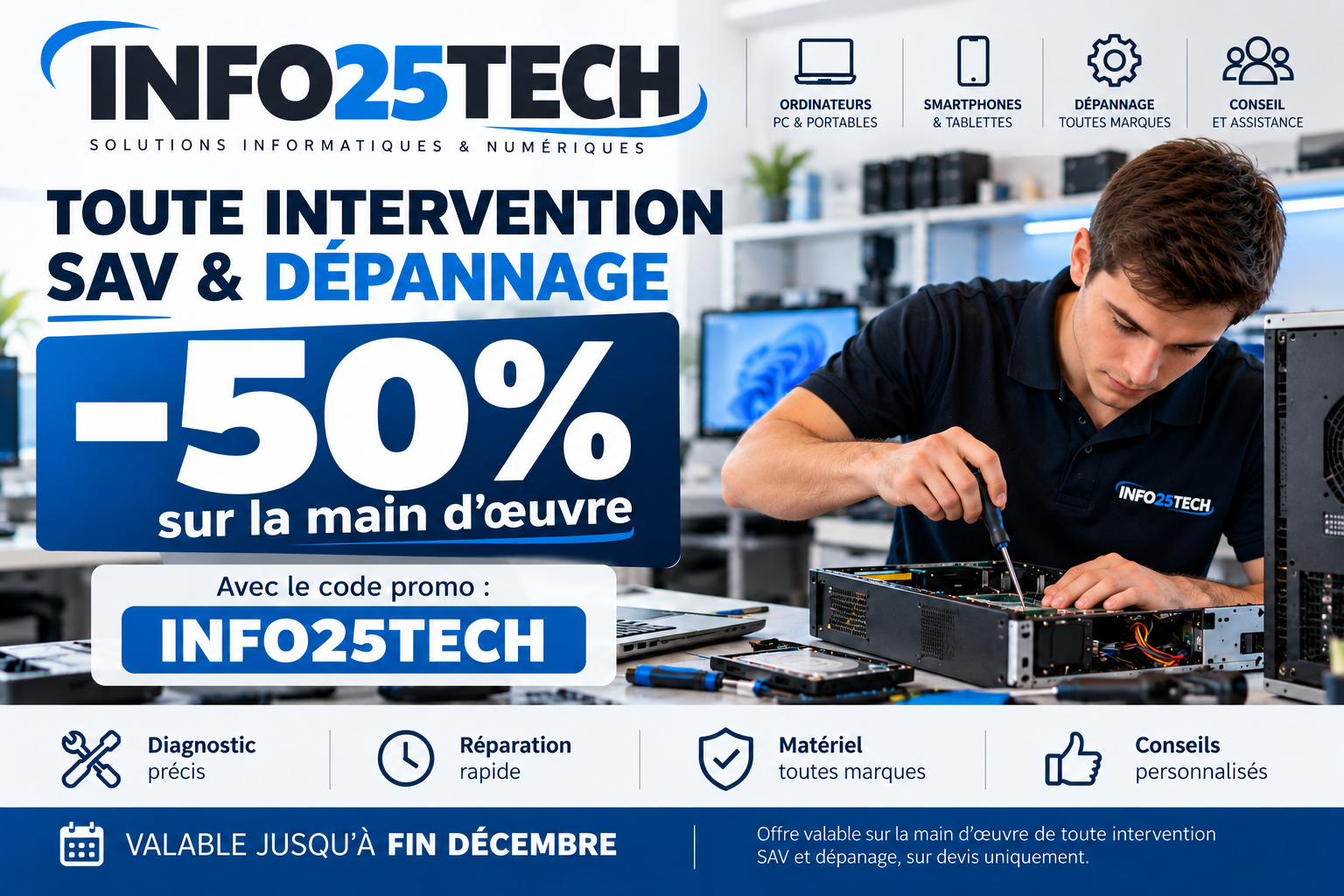 Offre promotionnelle INFO25